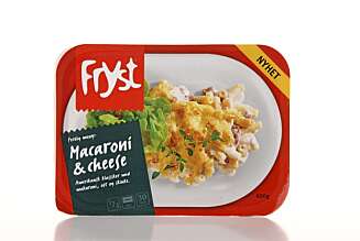 RIK PÅ PROTEINER: Macaroni & cheese fra Fryst. RIK PÅ PROTEINER: Macaroni & cheese fra Fryst.