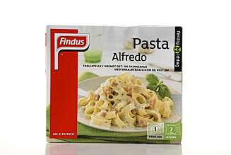 IKKE ETT FETT: Pasta Alfredo fra Findus IKKE ETT FETT: Pasta Alfredo fra Findus