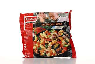 TESTVINNER FRA FRYSEDISKEN: Kylling & pasta fra Findus TESTVINNER FRA FRYSEDISKEN: Kylling & pasta fra Findus