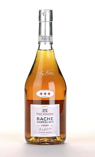 RUND OG RIK: Bache-Gabrielsen 3-kors er en cognac med rund og rik smak. RUND OG RIK: Bache-Gabrielsen 3-kors er en cognac med rund og rik smak.