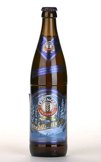 UTYPISK: Erdinger Schneeweisse er et utypisk juleøl som smaker mest vørter. UTYPISK: Erdinger Schneeweisse er et utypisk juleøl som smaker mest vørter.
