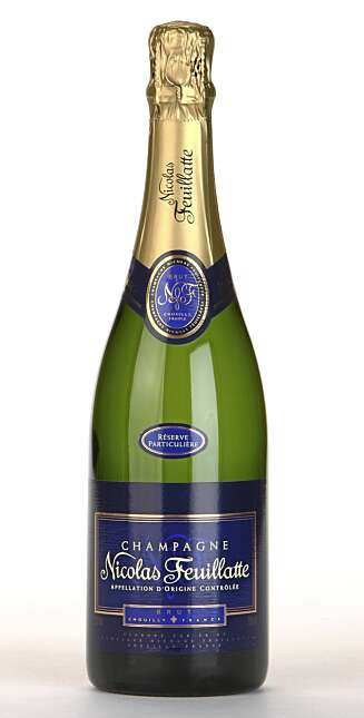 EPLEPREGET: Nicolas Feuillatte brut er eplepreget på smak med høy syre. EPLEPREGET: Nicolas Feuillatte brut er eplepreget på smak med høy syre.