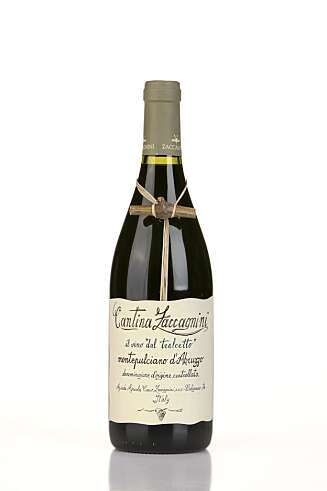 FRA ABRUZZO: Zaccagnini Montepulciano d'Abruzzo 2007. FRA ABRUZZO: Zaccagnini Montepulciano d'Abruzzo 2007.