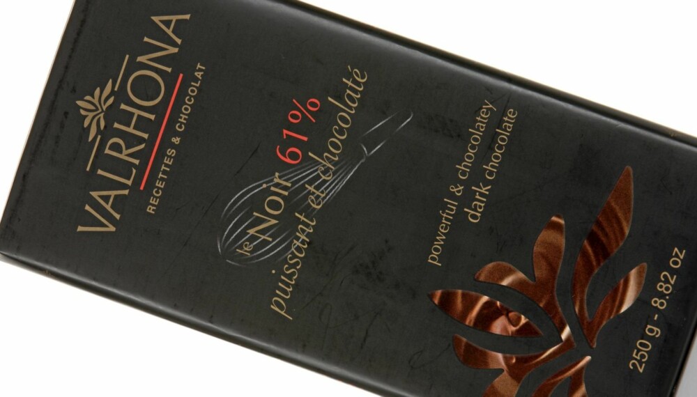 GREI SØDME: Valrhona le Noir 61 prosent er en sjokolade med grei bitterhet og sødme. GREI SØDME: Valrhona le Noir 61 prosent er en sjokolade med grei bitterhet og sødme.