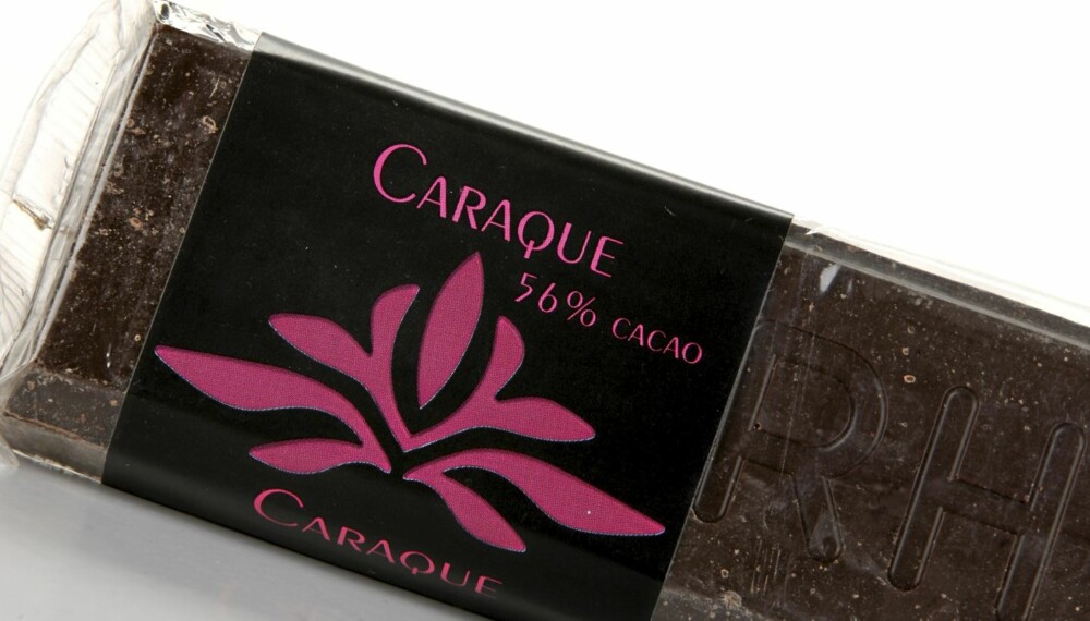 SØT OG GOD: Valrhona Caraque 56 prosent er en sjokolade som smaker godt og søtt. SØT OG GOD: Valrhona Caraque 56 prosent er en sjokolade som smaker godt og søtt.