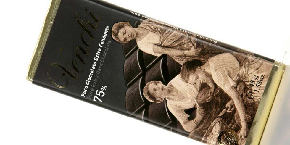 MINT: Venchi Puro Cioccolato Extra fondante 75 prosent har en duft som minner om mint. MINT: Venchi Puro Cioccolato Extra fondante 75 prosent har en duft som minner om mint.