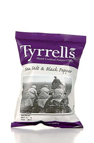 NØYTRAL: Chipsen er litt øytral på smak og smaker mest pepper. NØYTRAL: Chipsen er litt øytral på smak og smaker mest pepper.