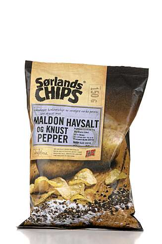 LITT NØYTRAL: Chipsen er noe nøytral på smak. LITT NØYTRAL: Chipsen er noe nøytral på smak.