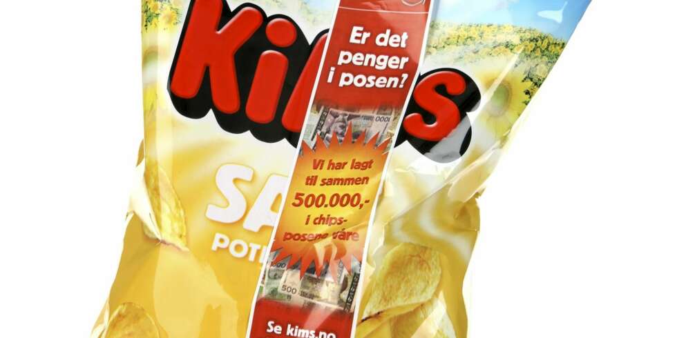 HELT GREI: Kims Salt potetchips er en helt grei chips med noe melete konsistens. HELT GREI: Kims Salt potetchips er en helt grei chips med noe melete konsistens.