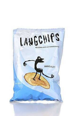 SPRØ: Chipsen er sprø og har en god konsistens, men den skuffer på smak. SPRØ: Chipsen er sprø og har en god konsistens, men den skuffer på smak.