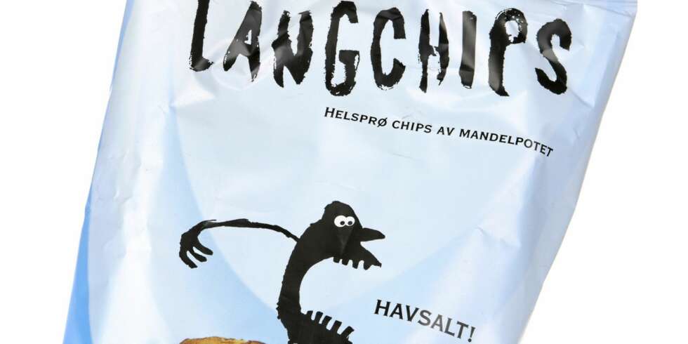 SKUFFER: Langchips Havsalt er en chips som ser bedre ut enn den smaker. Skuffer litt. SKUFFER: Langchips Havsalt er en chips som ser bedre ut enn den smaker. Skuffer litt.