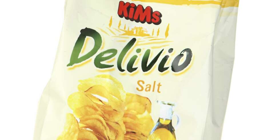 SPRØ: Kims Delivio Salt er en chips med god konsistens og sprøhet. SPRØ: Kims Delivio Salt er en chips med god konsistens og sprøhet.