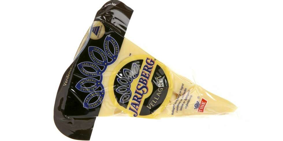 LIGNER PÅ NORVEGIA: Tine Vellagret Jarlsberg er nesten identisk i innhold som Tine Norvegia. LIGNER PÅ NORVEGIA: Tine Vellagret Jarlsberg er nesten identisk i innhold som Tine Norvegia.