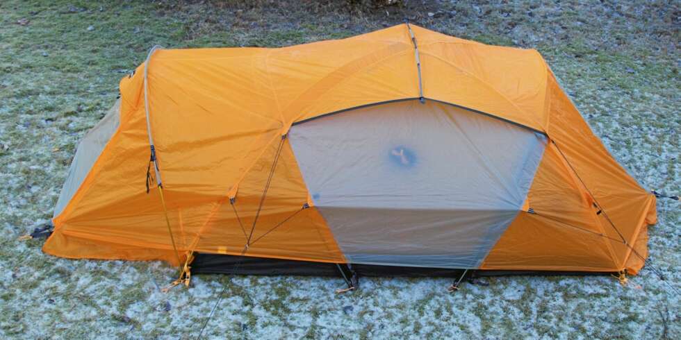 BESTE KUPPELTELT: The North Face Mountain 25 er det beste kuppelteltet i denne testen. BESTE KUPPELTELT: The North Face Mountain 25 er det beste kuppelteltet i denne testen.