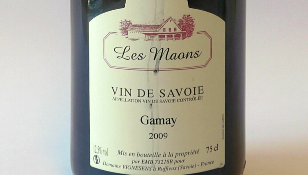 Domaine Vignesens Les Maons Gamay 2009 Domaine Vignesens Les Maons Gamay 2009