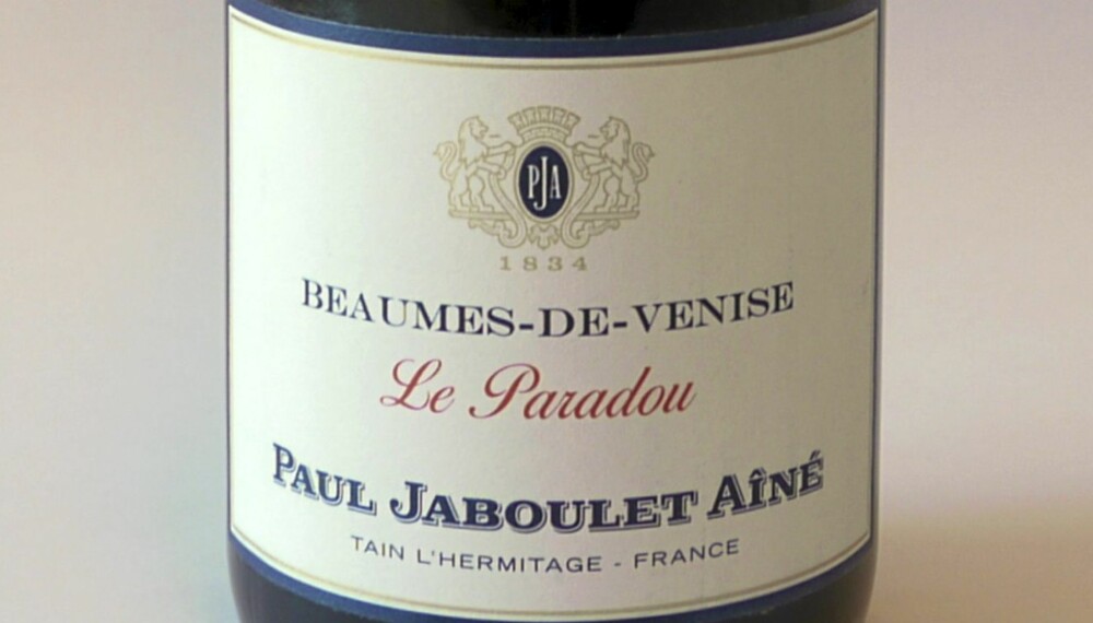 Jaboulet Beaumes de Venise Le Paradou 2007 Jaboulet Beaumes de Venise Le Paradou 2007