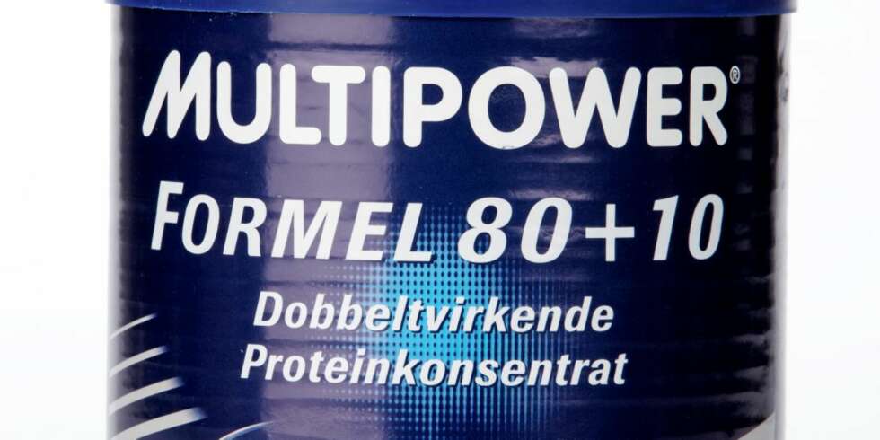 BRA BLANDING: Formel 80+10 fra Multipower. BRA BLANDING: Formel 80+10 fra Multipower.