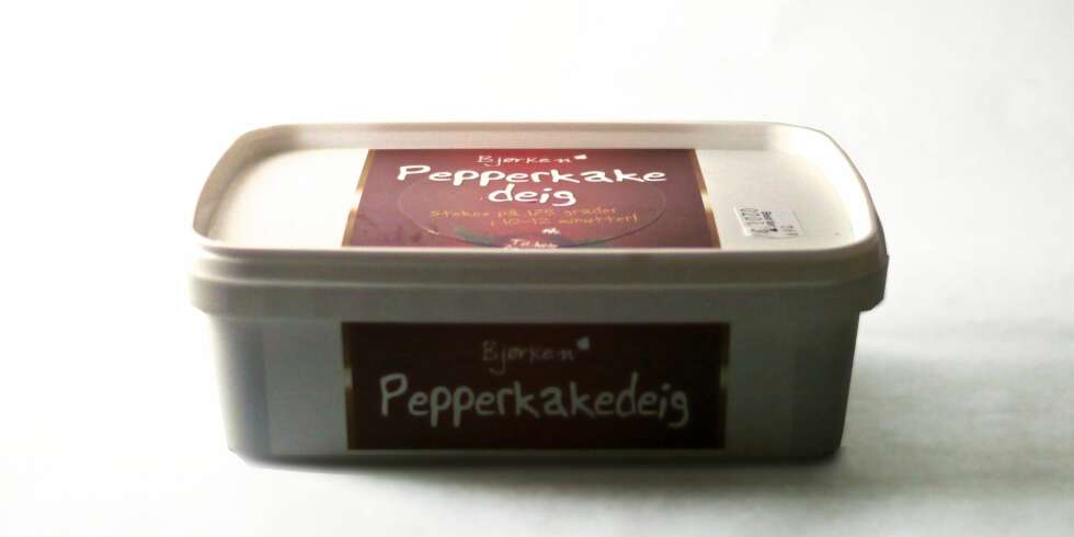 TEST: Vi har testet pepperkakedeig TEST: Vi har testet pepperkakedeig