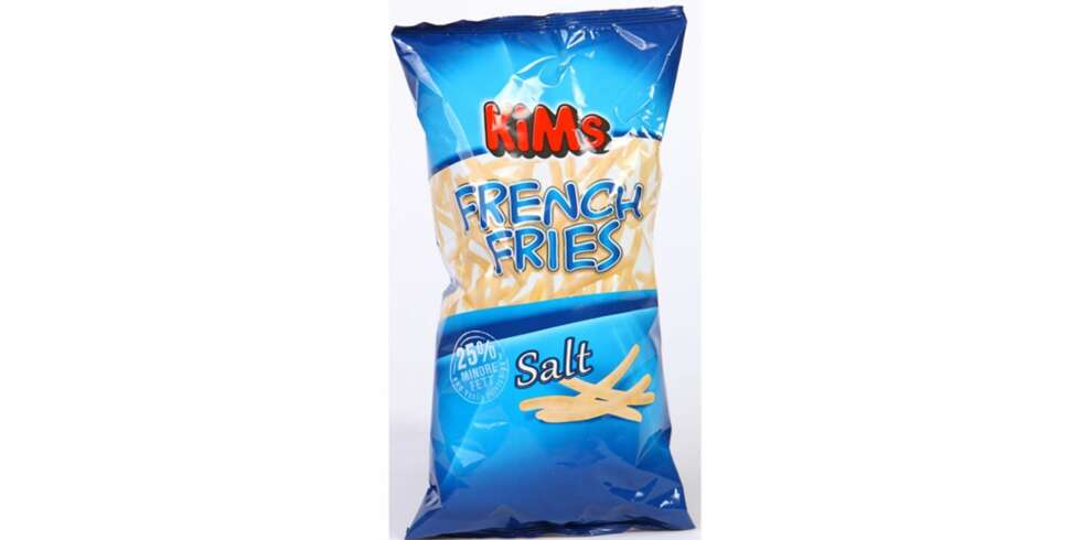 TEST AV BARNEPOTETGULL: French fries. TEST AV BARNEPOTETGULL: French fries.