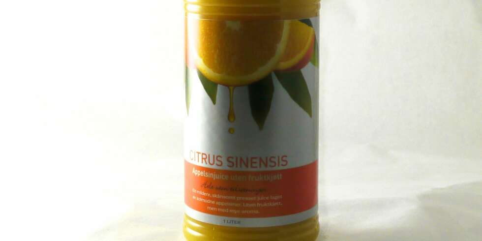 TEST: Appelsinjuice TEST: Appelsinjuice