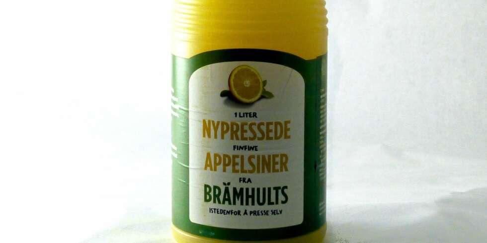 TEST: Appelsinjuice TEST: Appelsinjuice