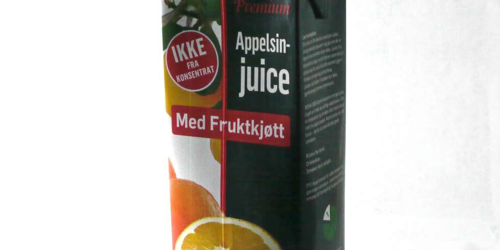 TEST: Appelsinjuice TEST: Appelsinjuice