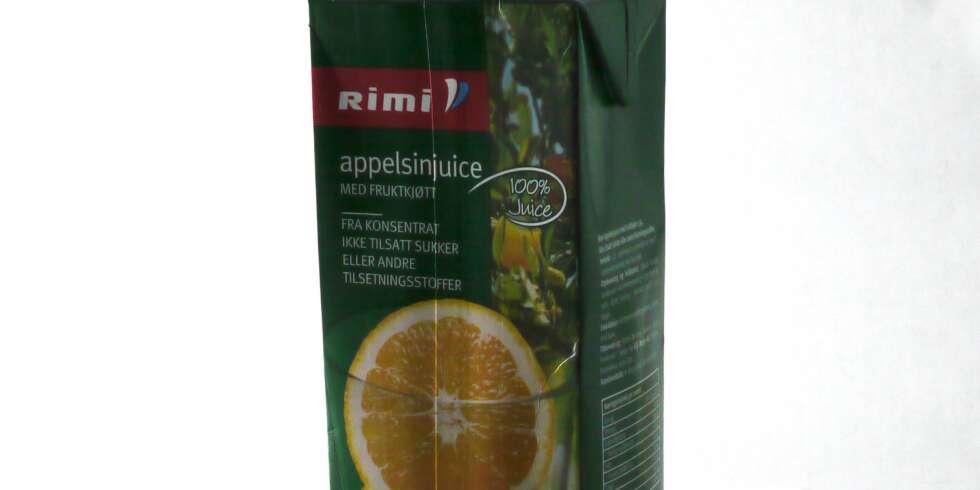 TEST: Appelsinjuice TEST: Appelsinjuice