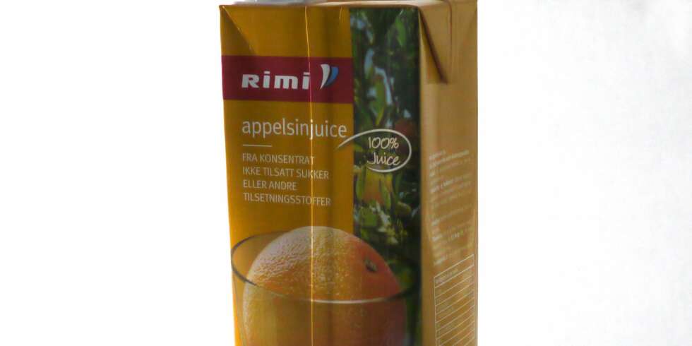 TEST: Appelsinjuice TEST: Appelsinjuice