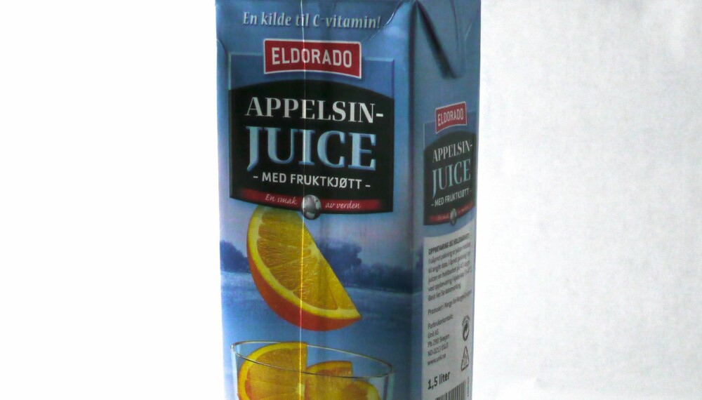 TEST: Appelsinjuice TEST: Appelsinjuice
