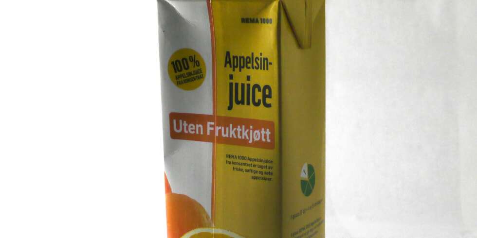 TEST: Appelsinjuice TEST: Appelsinjuice