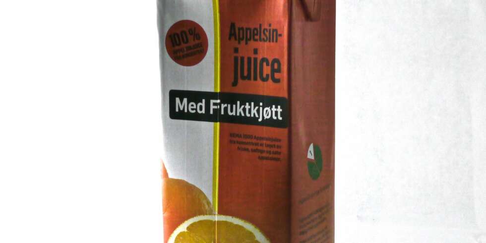 TEST: Appelsinjuice TEST: Appelsinjuice