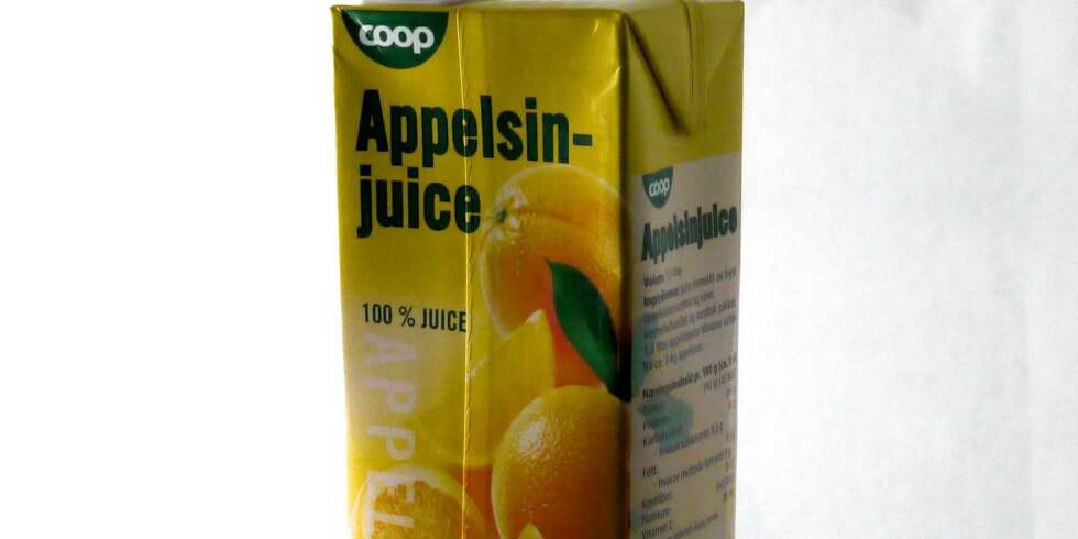 TEST: Appelsinjuice TEST: Appelsinjuice