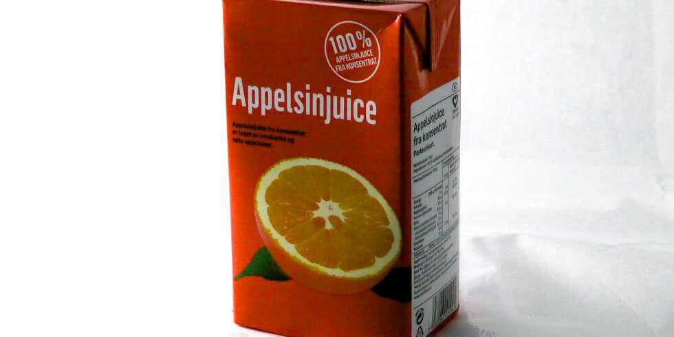 TEST: Appelsinjuice TEST: Appelsinjuice