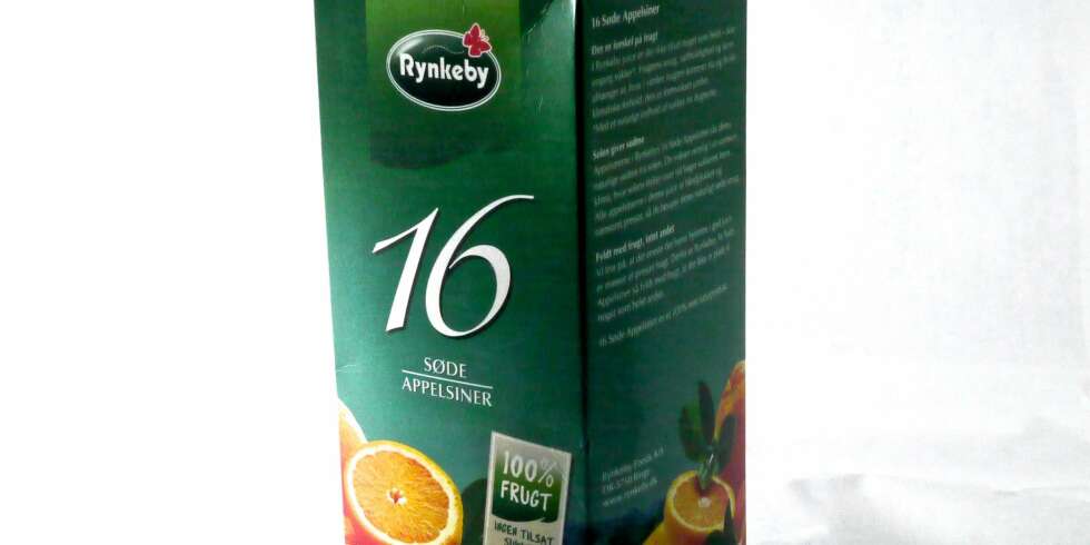 TEST: Appelsinjuice TEST: Appelsinjuice