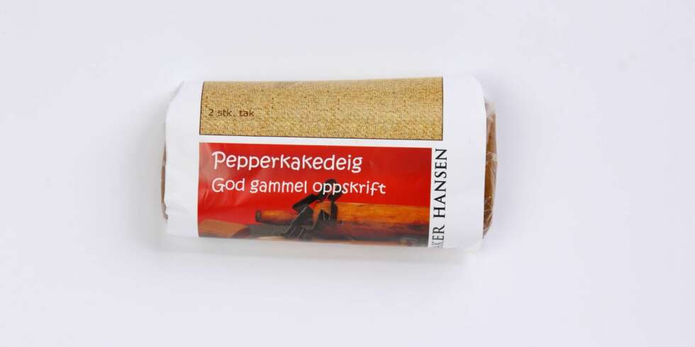 TEST AV PEPPERKAKEDEIG: Baker Hansen TEST AV PEPPERKAKEDEIG: Baker Hansen
