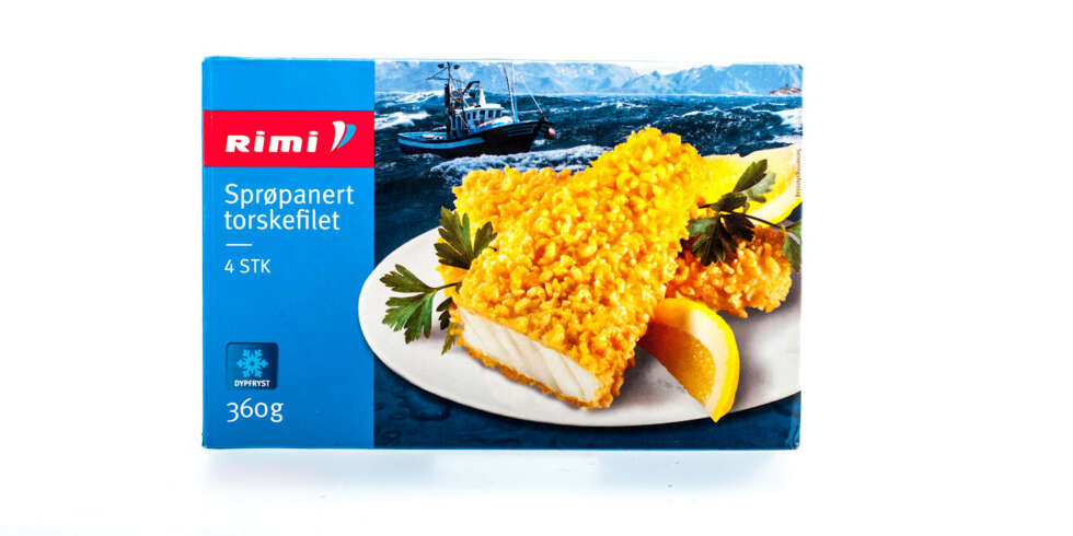 TEST AV FISKEPINNER: RImi sprøpanert torskefilet TEST AV FISKEPINNER: RImi sprøpanert torskefilet