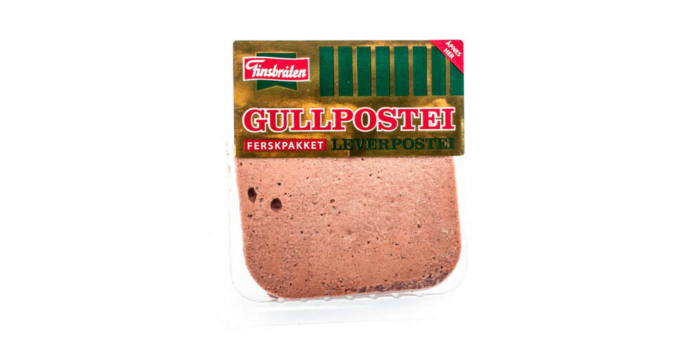 TEST AV LEVERPOSTEI: Finsbråten Gullpostei ferskpakket TEST AV LEVERPOSTEI: Finsbråten Gullpostei ferskpakket