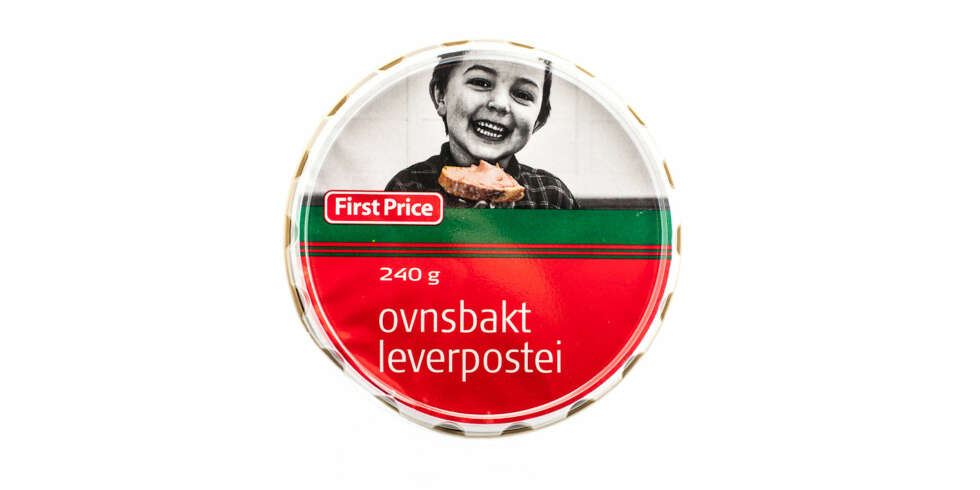 TEST AV LEVERPOSTEI: First price ovnsbakt leverpostei TEST AV LEVERPOSTEI: First price ovnsbakt leverpostei