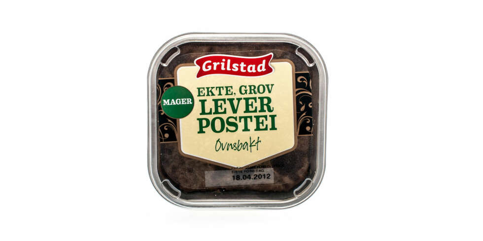 TEST AV LEVERPOSTEI: Grilstad ekte, grov leverpostei - Mager TEST AV LEVERPOSTEI: Grilstad ekte, grov leverpostei - Mager