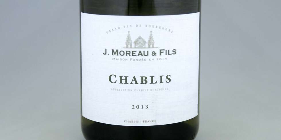 GOD VIN: J. Moreau Chablis 2013. GOD VIN: J. Moreau Chablis 2013.