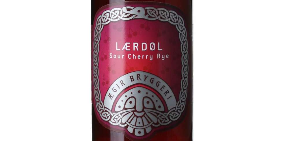 GODT ØL: Ægir Lærdøl Sour Cherry Rye. GODT ØL: Ægir Lærdøl Sour Cherry Rye.