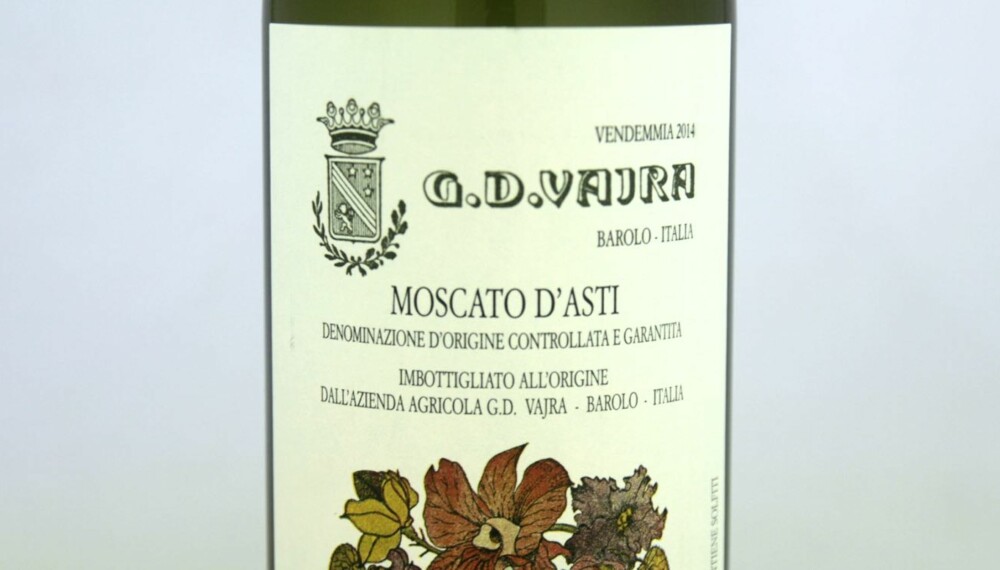 FRUKTIG: Vajra Moscato d'Asti 2014. FRUKTIG: Vajra Moscato d'Asti 2014.