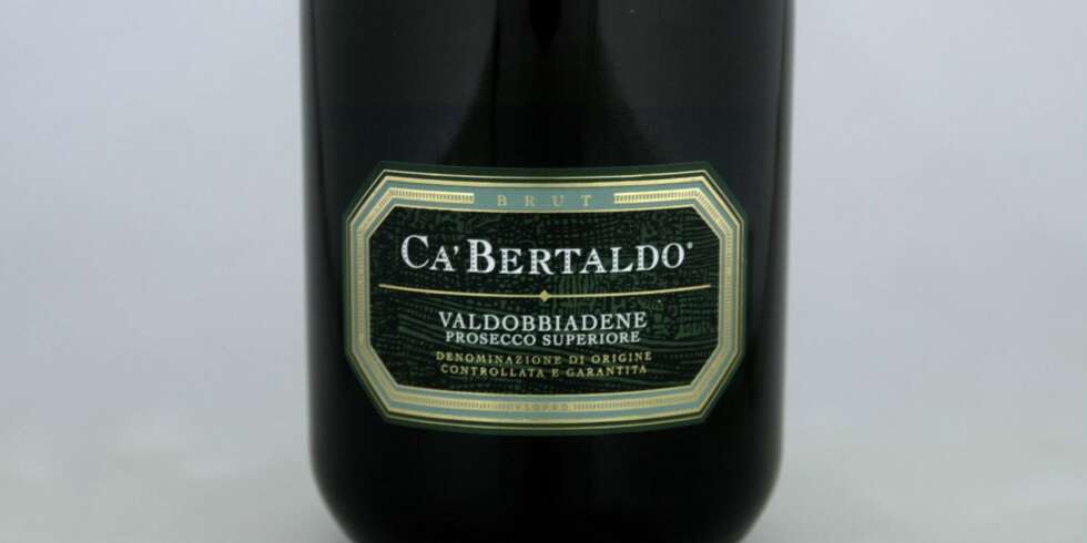 GREI MATCH: Ca'Bertaldo Prosecco di Valdobbiadene Superiore Brut. GREI MATCH: Ca'Bertaldo Prosecco di Valdobbiadene Superiore Brut.