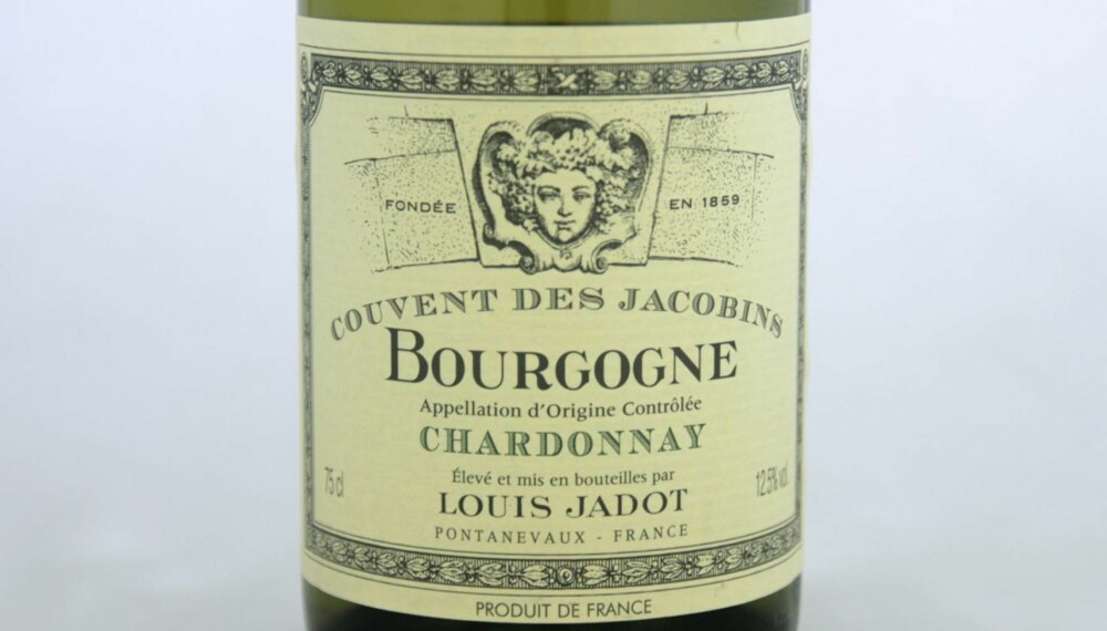 SVAK MATCH: Louis Jadot Bourgogne Chardonnay Couvent des Jacobins 2014. SVAK MATCH: Louis Jadot Bourgogne Chardonnay Couvent des Jacobins 2014.