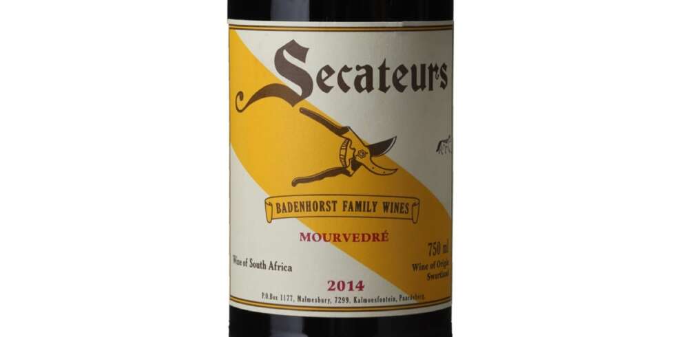 GODT KJØP: A.A. Badenhorst Secateurs Mourvèdre 2014. GODT KJØP: A.A. Badenhorst Secateurs Mourvèdre 2014.