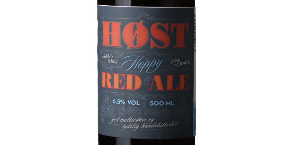 GODT ØL: Sør Øst Høst Hoppy Red Ale. GODT ØL: Sør Øst Høst Hoppy Red Ale.