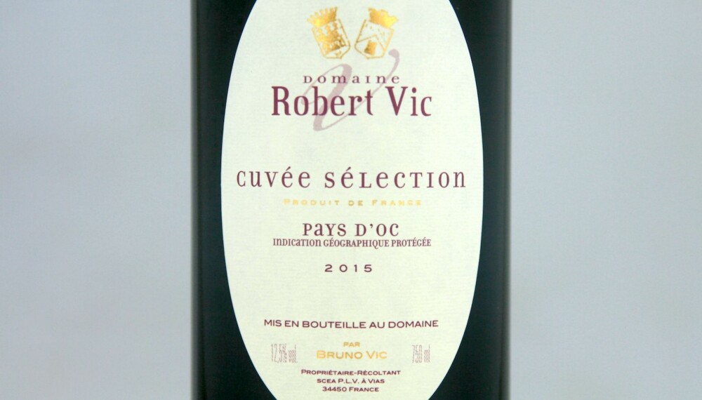 GODT KJØP: Robert Vic Cuvée Sélection 2015. GODT KJØP: Robert Vic Cuvée Sélection 2015.