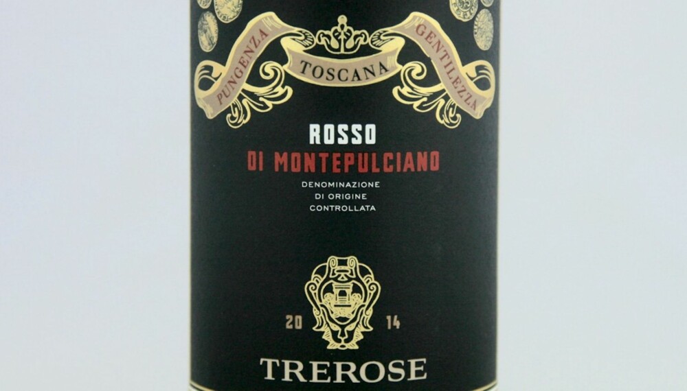 GODT KJØP: TreRose Rosso di Montepulciano 2014. GODT KJØP: TreRose Rosso di Montepulciano 2014.