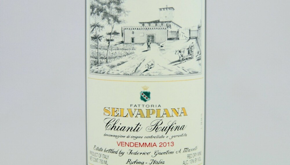 GODT KJØP: Selvapiana Chianti Rufina 2013. GODT KJØP: Selvapiana Chianti Rufina 2013.