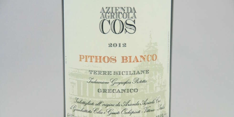 ORANSJEVIN: COS Pithos Bianco 2012. ORANSJEVIN: COS Pithos Bianco 2012.